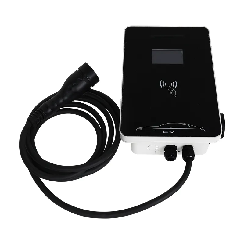 11kW AC Wallbox EV Charger ສໍາລັບທີ່ຢູ່ອາໄສແລະບ່ອນເຮັດວຽກ