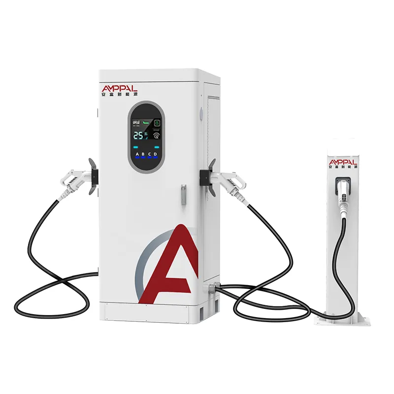 120kW Multi-Gun DC EV Charger ສໍາລັບຍານພາຫະນະຫຼາຍແລະ Fleet Charging