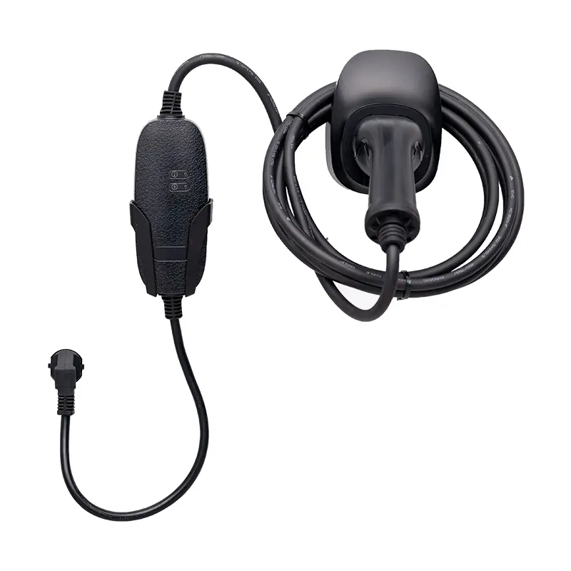 3.5kW Portable AC EV Charger ທີ່ມີອາຄລິລິກທີ່ຢູ່ອາໄສສໍາລັບເຮືອນແລະການເດີນທາງ