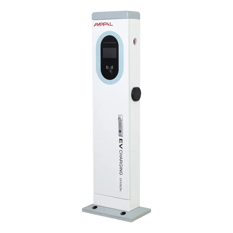 44kW High-Power AC EV Charging Station Tower ສໍາລັບບ່ອນຈອດລົດຂອງເຮືອ