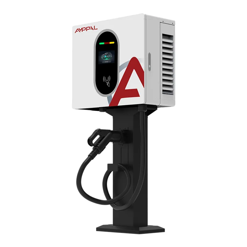 20kW Wall-Mounted DC Fast EV Charging Station for Commercial Parking